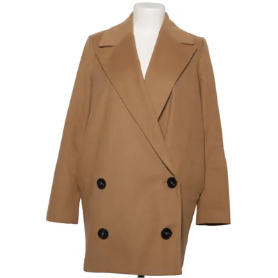 Frakke (Beige) fra SET Urban Deluxe Polyamid, Uld