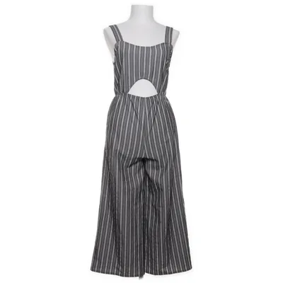 Jumpsuit (Grijs, Wit) van 24Colours Katoen, Elastaan, Polyester