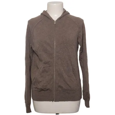 Hoodie (Brown) from Majestic Filatures Cashmere, Wool