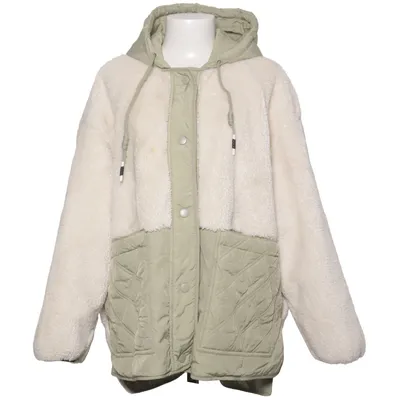 Vinterjacka (Beige, Grön) från Zara Polyester