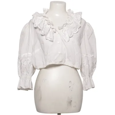 Dirndlbluse (Hvid) fra Levi Strauss & Co Bomuld, Polyester