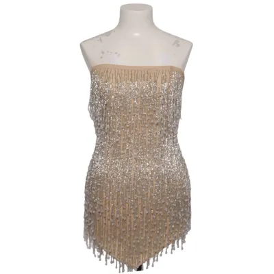 Topp (Beige, Silverfärgad) från PrettyLittleThing Polyester