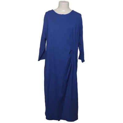 Dress (Blue) from Lands' End Elastane, Polyamide, Viscose