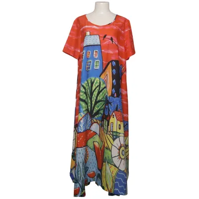 Dress (Red, Blue, Multicolored) from Floryday