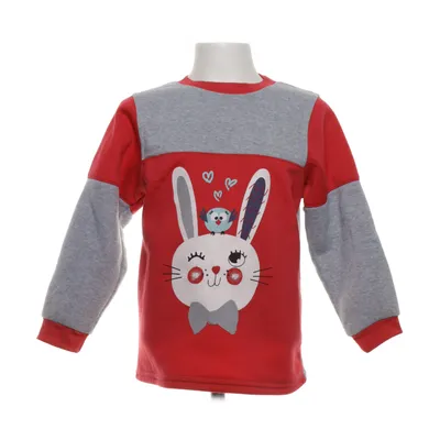 Collegetröja (Röd, Grå, Flerfärgad) från Kiki & Koko