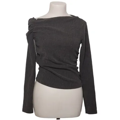 Top (Gray) from DeFacto Woman Elastane, Polyester, Viscose