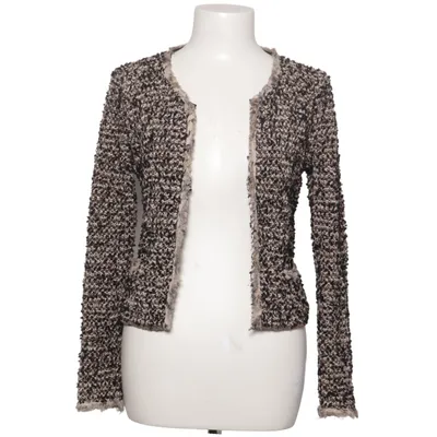 Strickjacke (Schwarz, Weiß) von Marc Cain Baumwolle, Polyamid, Seide