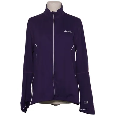 Veste de sport (Violet, Blanc) de Odlo Élasthane, Polyester, Polyuréthane