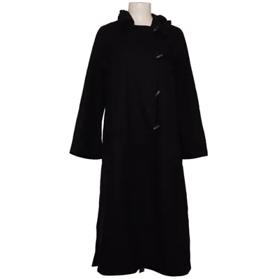 Manteau (Noir) de Michel Beaudouin Polyamide, Laine