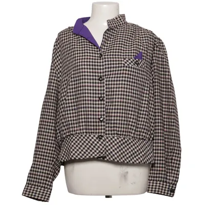 Jacka (Svart, Vit, Lila) från Frankenwälder Polyester, Ull