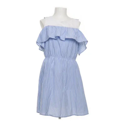 Jurk (Blauw, Wit) van LCW Young Katoen, Polyester