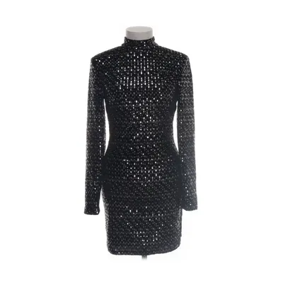 Cocktail dress (Black, Silver) from NLY Trend Polyester