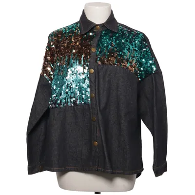 Veste en jean (Gris, Multicolore) de Lewis & Melly Coton, Élasthane