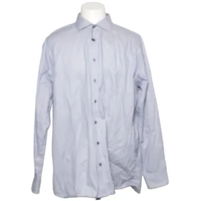 Chemise (Bleu, Blanc) de Oscar of Sweden Coton