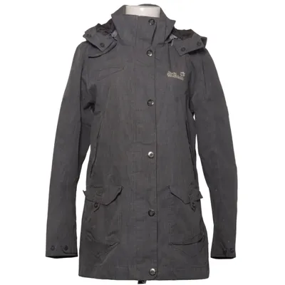 Allwetterjacke (Grau) von Jack Wolfskin Baumwolle, Polyester