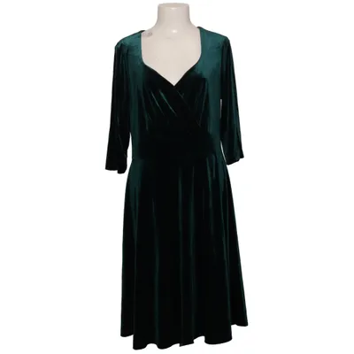 Robe portefeuille (Vert) de Bbonlinedress Élasthane, Polyester