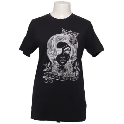 T-shirt (Sort) fra Earth Positive Elastan, Økologisk bomuld