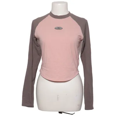 Långärmad t-shirt (Rosa, Grå) från Dazy Bomull, Elastan