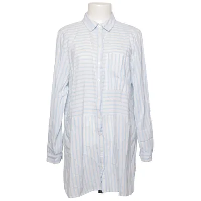 Chemise (Bleu, Blanc) de Gina Benotti Coton