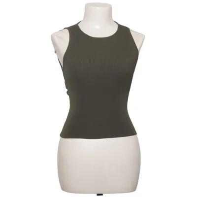 Tank Top (Green) from Zara Polyamide, Viscose