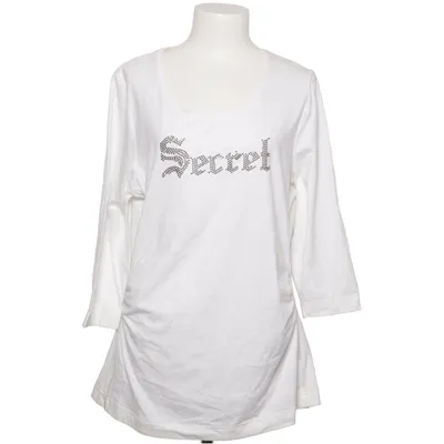 Long sleeve T-shirt (White) from Airfield Cotton, Elastane