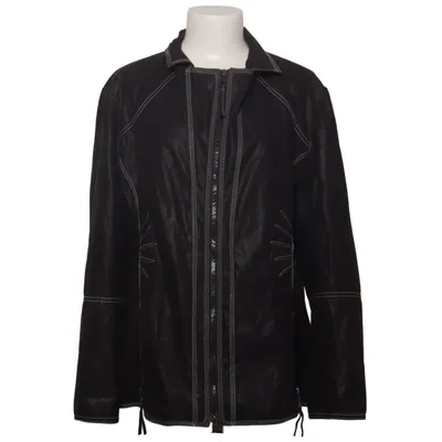 Jacket (Black) from No. 1 Acetate, Polyamide, Polyester