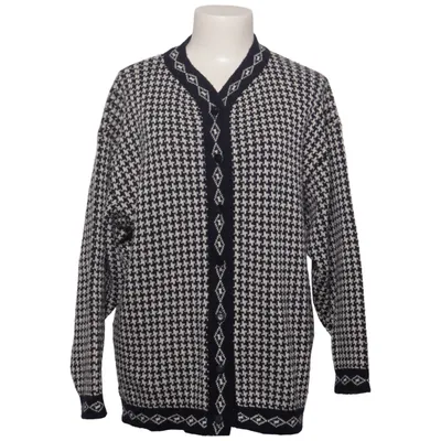 Strickjacke (Schwarz, Weiß) von Marina Rinaldi Acryl, Wolle