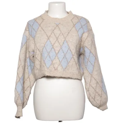 Tröja (Beige, Blå) från Glassons Akryl, Elastan, Polyester, Ull