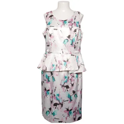 Dress (White, Multicolored) from Minuet Petite Elastane, Polyester