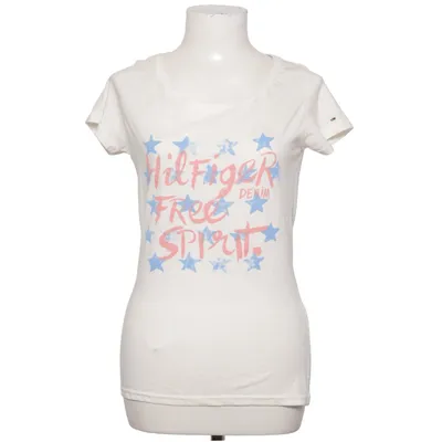 T-shirt (White, Blue, Red) from Hilfiger Denim Cotton