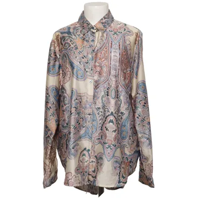 Bluse (Beige, Mehrfarbig) von JS Millenium Polyester