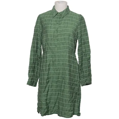 Skjortekjole (Grøn) fra Object Polyamid, Tencel, Viscose