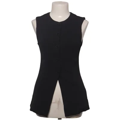 Outer vest (Black) from H&M Elastane, Polyester