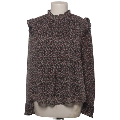 Blouse (Black, Multicolored) from Kilibbi Polyester