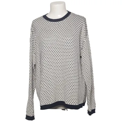 Sweater (Blue, White) from Peter Hahn Cotton