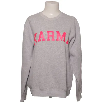 Sweatshirt (Grå, Pink) fra L.A.LU Design