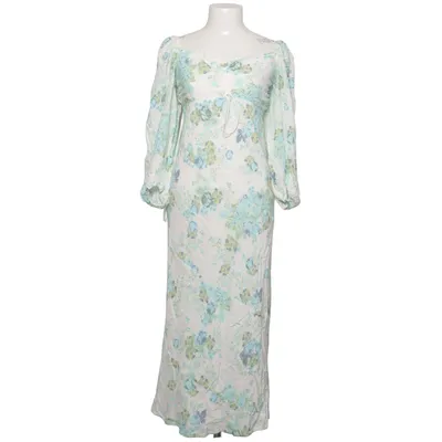 Maxikleid (Weiß, Blau, Grün) von For Love & Lemons Elasthan, Polyester, Viskose
