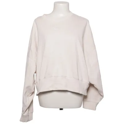 Collegetröja (Beige) från Adidas Bomull, Elastan, Återvunnen polyester