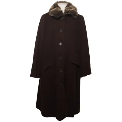 Mantel (Braun) von H&M+ Polyamid, Polyester, Wolle