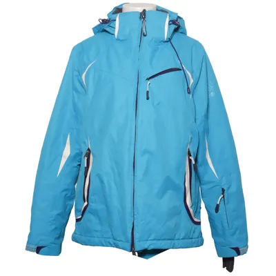 Ski jacket (Blue, White) from Alpine Elastane, Polyamide, Polyester