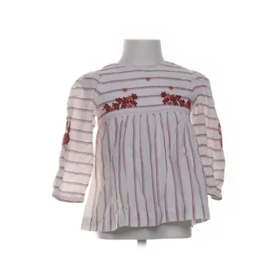 Blus (Vit, Röd) från Tartine et Chocolat Bomull, Linne, Viskos