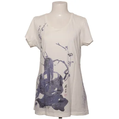 T-shirt (Hvid, Blå) fra Armani Jeans Bomuld