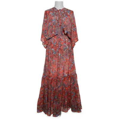 Strandjurk (Rood, Meerkleurig) van Boho Fashion Zijde