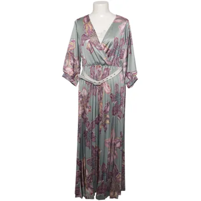 Wrap dress (Green, Pink, Multicolored) from Zauberstern Elastane, Polyester