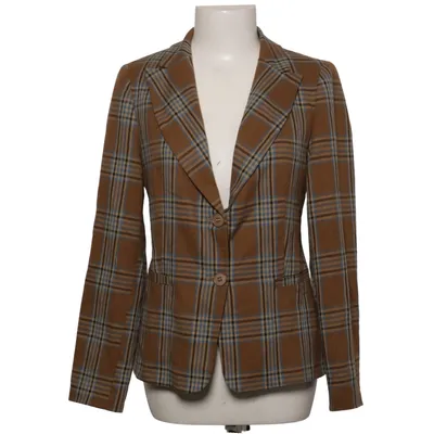 Blazer (Bruin, Blauw) van BSB Jeans Elastaan, Polyester, Viscose