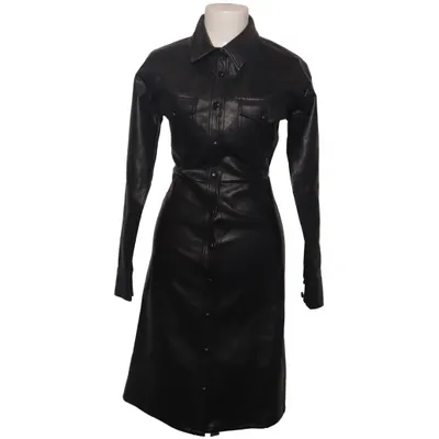 Dress (Black) from Neon Rose Polyurethane, Viscose