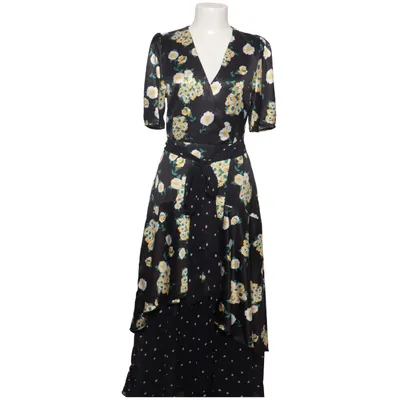 Omlottklänning (Svart, Flerfärgad) från Foxiedox Polyester
