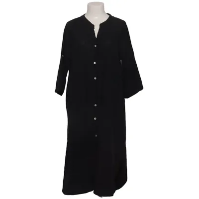 Skjortklänning (Svart) från New Collection Bomull, Linne