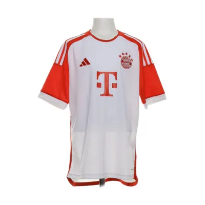 Voetbalshirt (Wit, Rood) van Adidas Gerecycled polyester