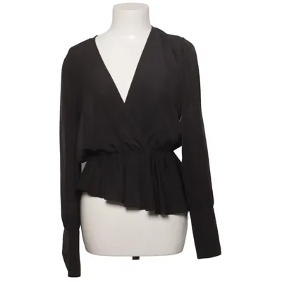 Wrap blouse (Asymmetric Hem Overlap Blouse) from NA-KD Polyester